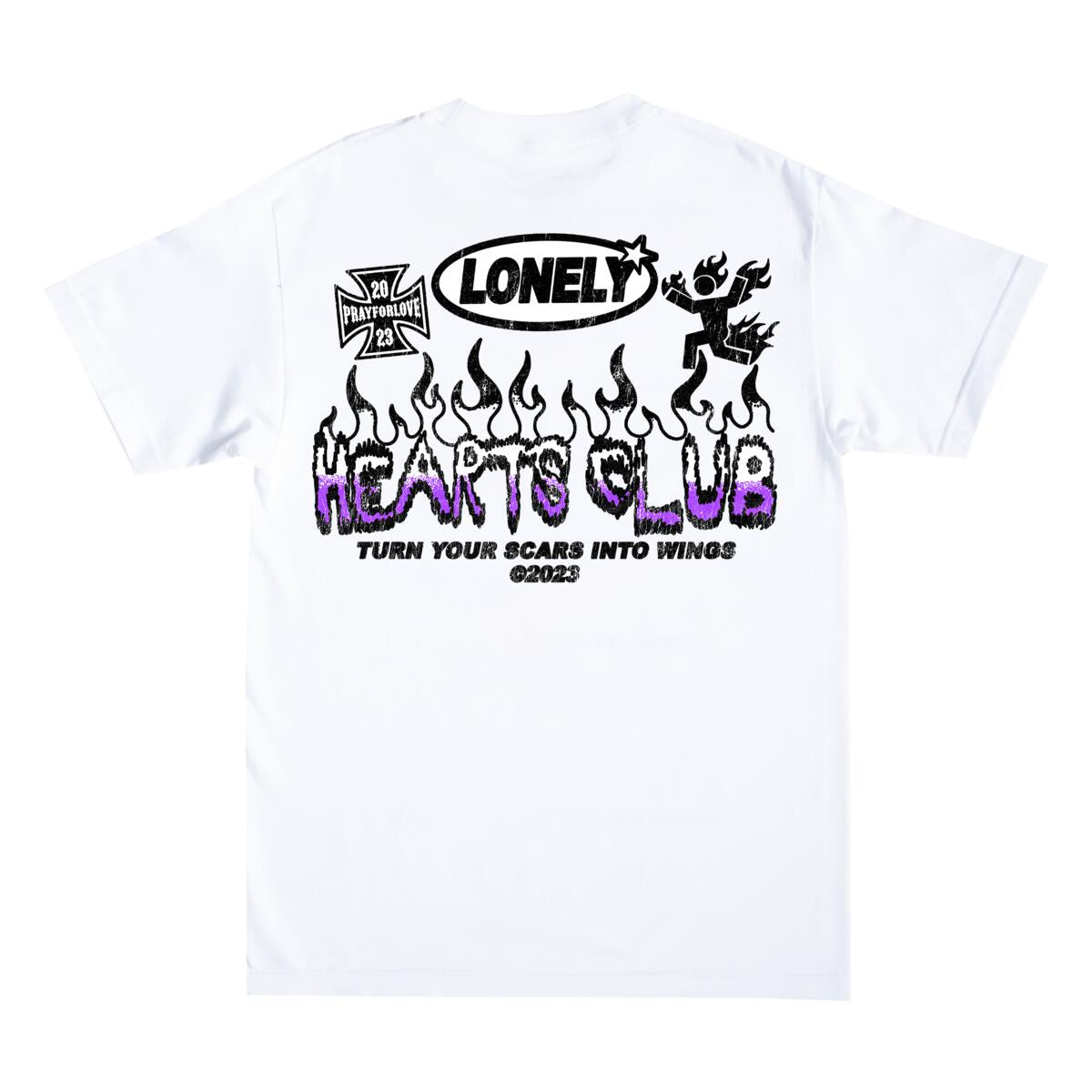 Lonely Hearts Club Turn Your Scars Into Wings T-Shirt