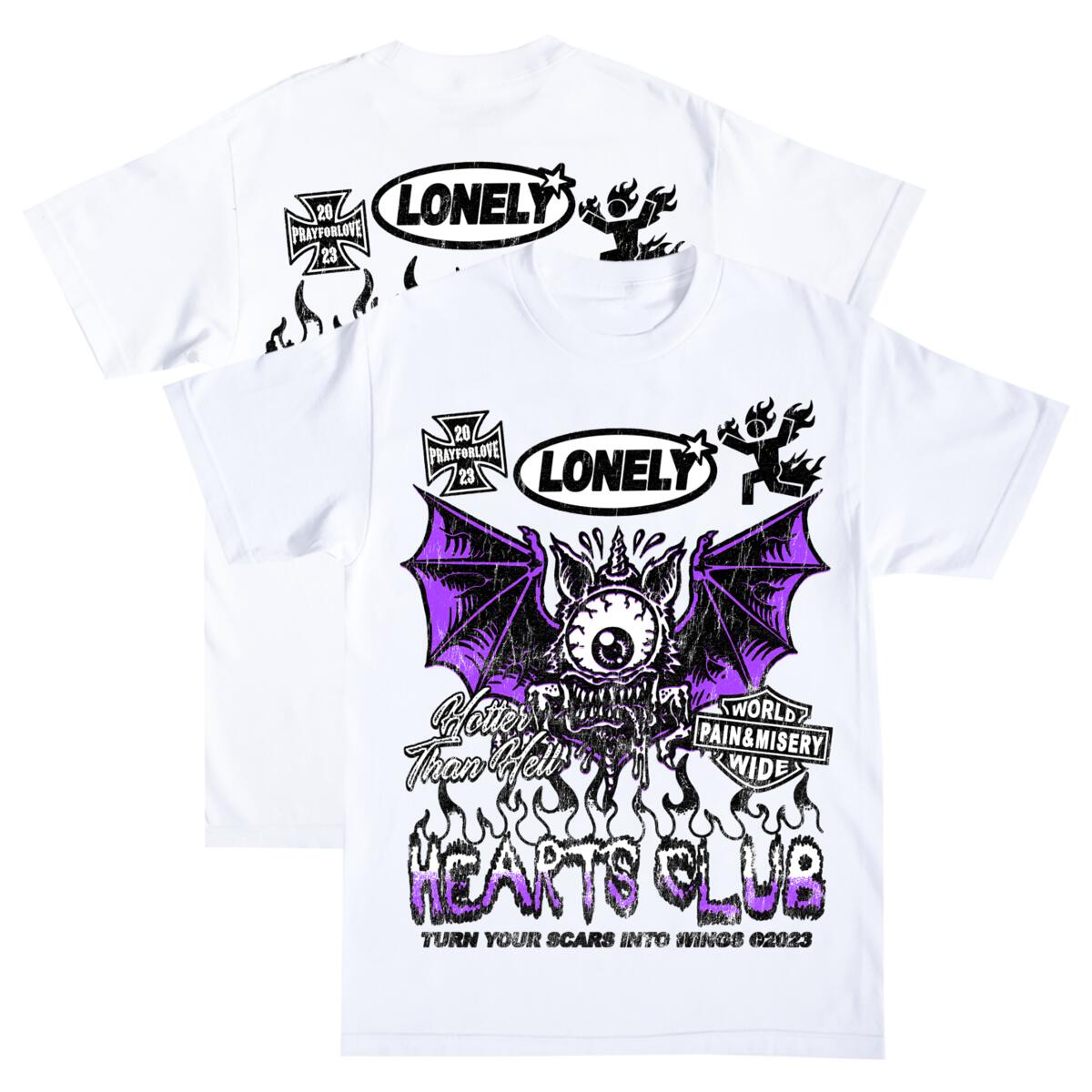 Lonely Hearts Club Turn Your Scars Into Wings T-Shirt