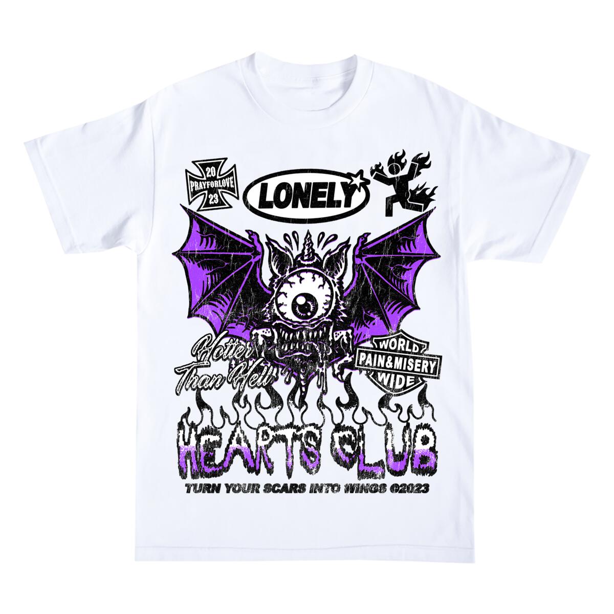 Lonely Hearts Club Turn Your Scars Into Wings T-Shirt