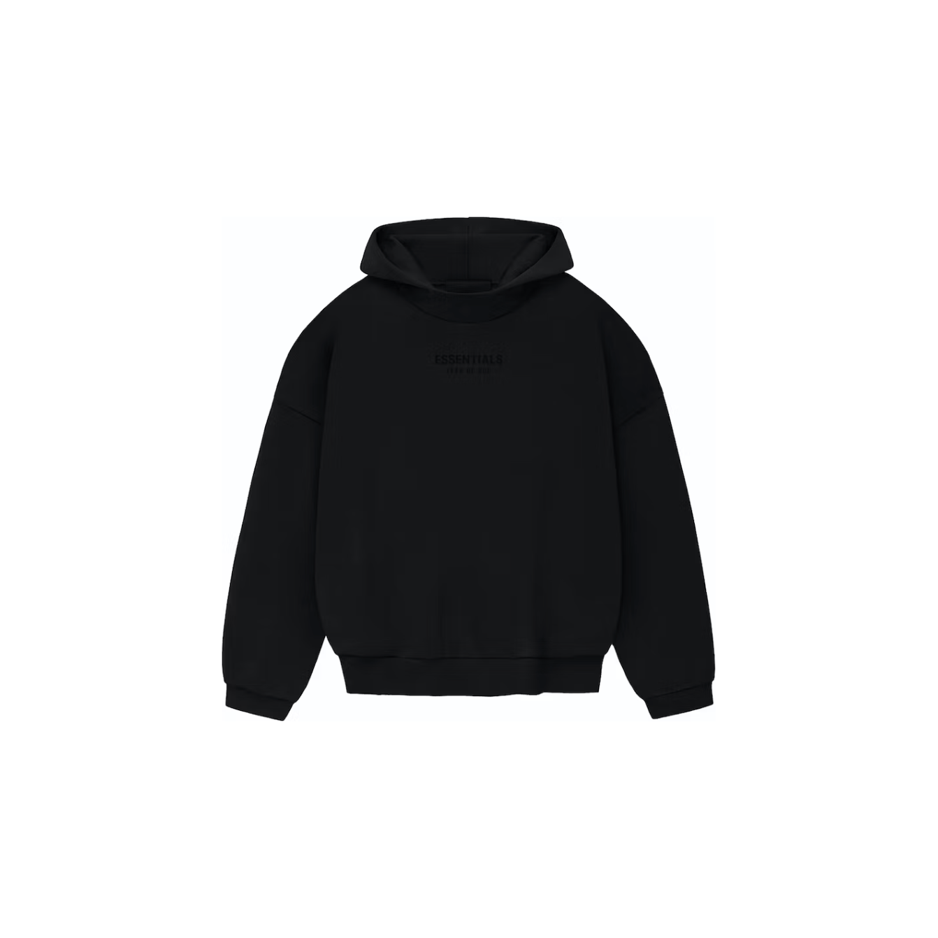 Essentials Hoodie - Jet Black